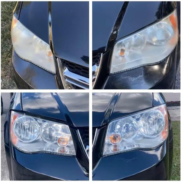 طلاء لامع يدوي للسيارة