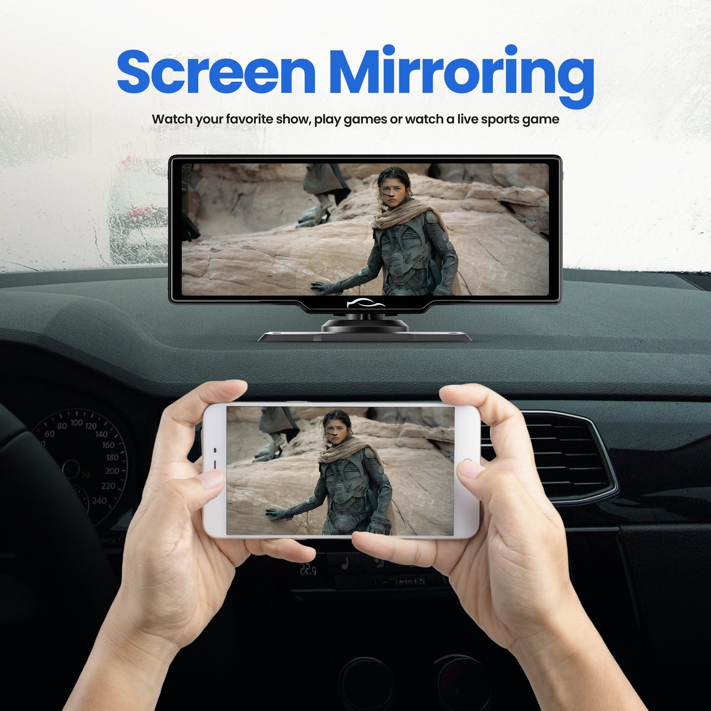 شاشة السيارة الذكية