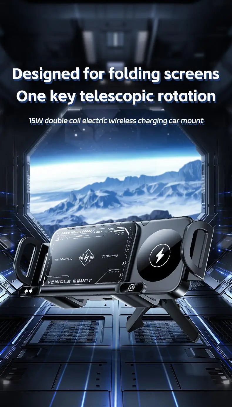 حامل الشحن اللاسلكي الذكي