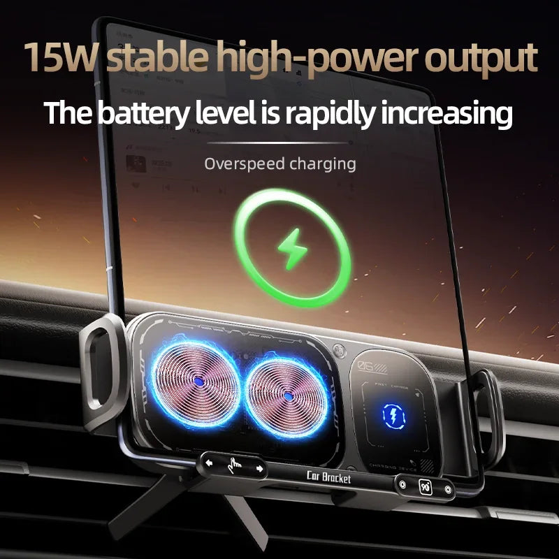 حامل الشحن اللاسلكي الذكي