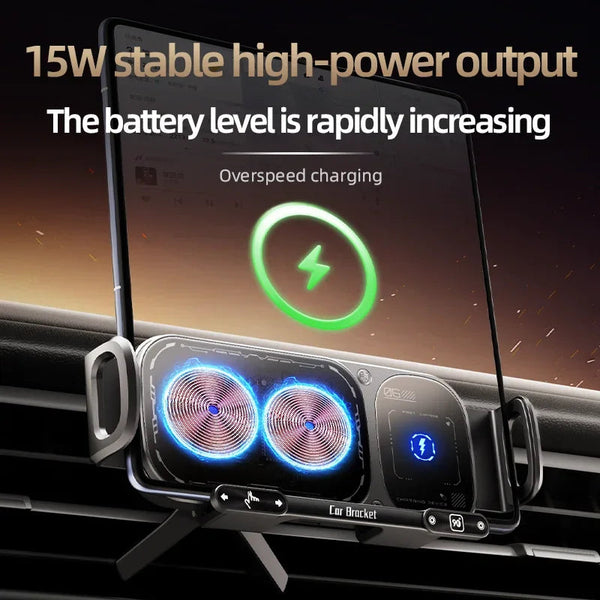 حامل الشحن اللاسلكي الذكي