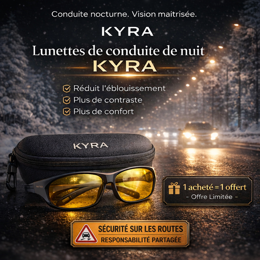نظارات قيادة ليلية مضادة للوهج