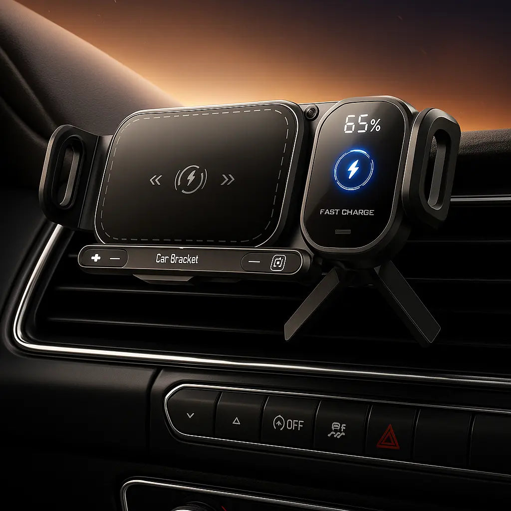 حامل الشحن اللاسلكي الذكي